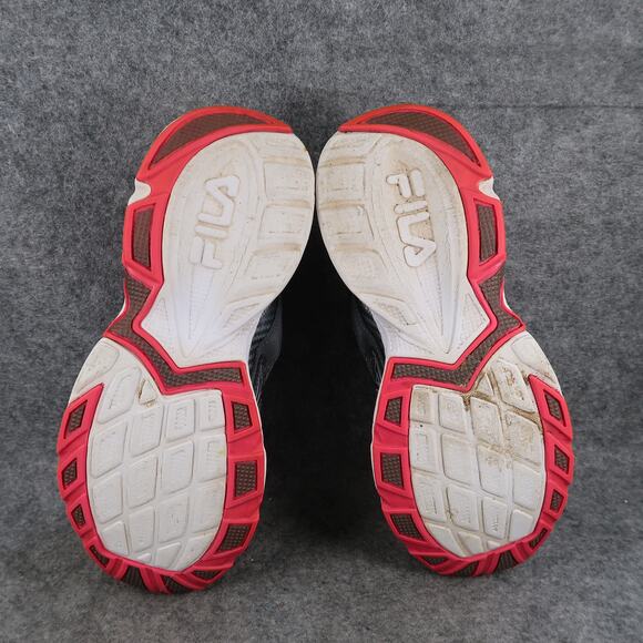 Fila Shoes Womens 8.5 Athletic Trainers Walk Run Active Casual Comfort Gray Pink - Picture 10 of 11